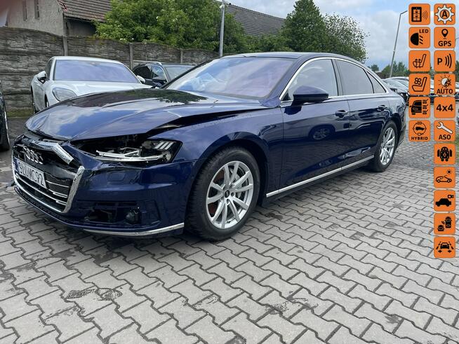 Audi A8 EU Quattro Pneumatyka Kamery360 Webasto Gliwice - zdjęcie 1