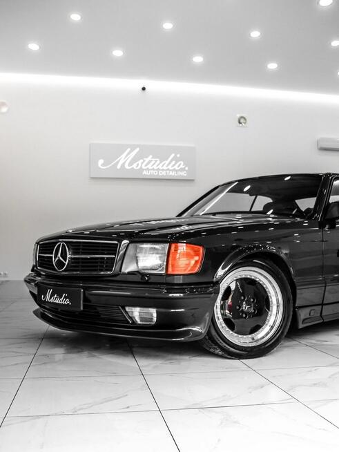 Mercedes W126 SEC 560 V8 AMG Recaro BBS Zabytek Zamiana Strobice - zdjęcie 3