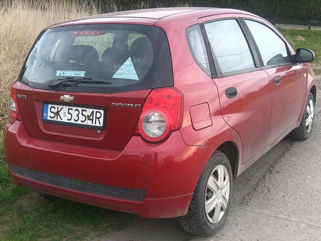 Chevrolet Aveo 1.2 benzyna 2009 tylko 62 tyś przebiegu Tychy - zdjęcie 5