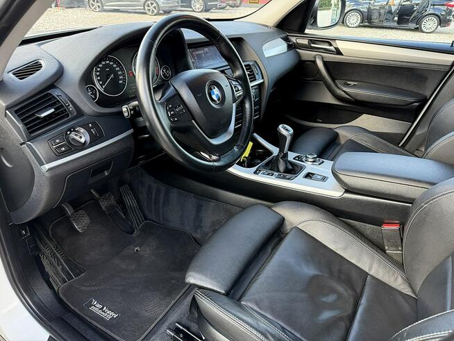 BMW X3 Bi-Xenon Skóry Navi Kamera 360 Gwarancja Kutno - zdjęcie 10