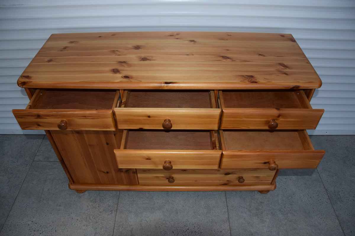 komoda z drewna sosnowego - jak nowa Olsztyn - zdjęcie 3