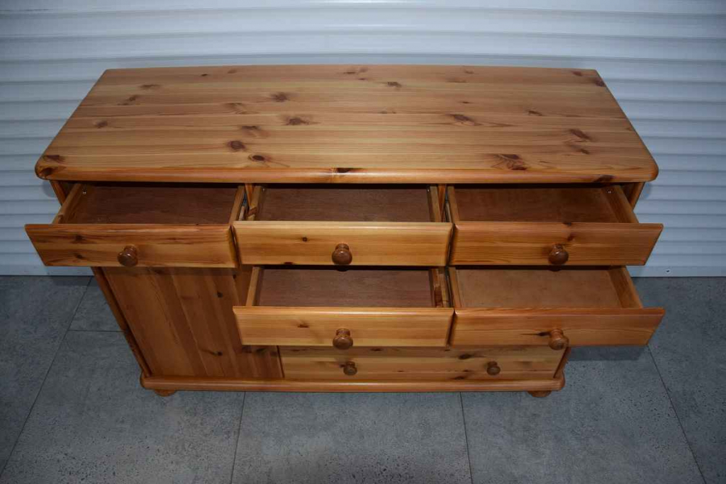 komoda z drewna sosnowego - jak nowa Olsztyn - zdjęcie 3