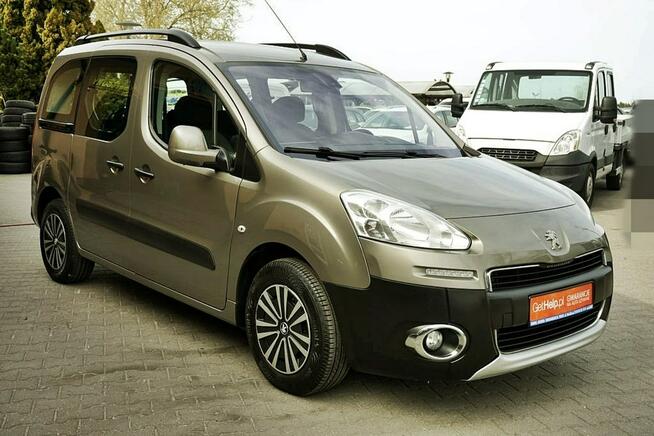 Peugeot Partner 1,6HDI Klima, 5 osób, 173tys.km, 2014r. Płock - zdjęcie 9
