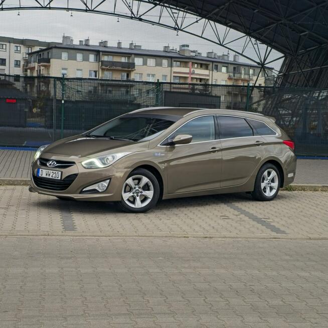 Hyundai i40 Kombi blue 1.6 Manual Nawigacja Klima Serwis 2 Klucze Ostrów Mazowiecka - zdjęcie 8