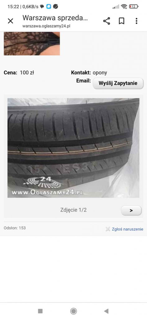 Komplet kół alu 16 z oponami Słupsk - zdjęcie 1