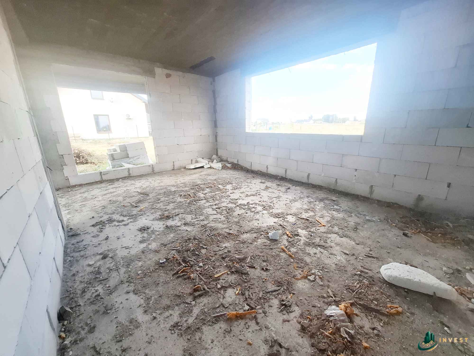 DOM WOLNOSTOJĄCY Z PODDASZEM UŻYTKOWYM W TRAKCIE BUDOWY Miszewko-Stefany - zdjęcie 3