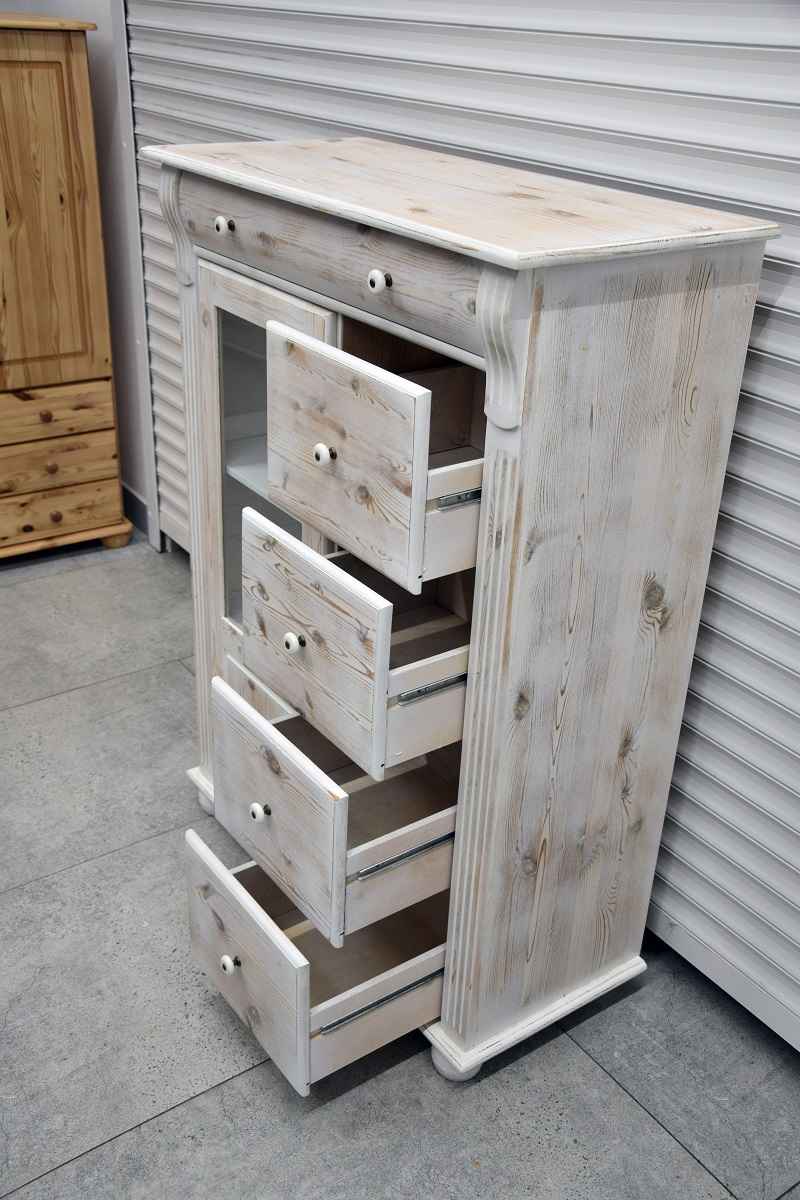 komoda z drewna sosnowego - jak nowa Olsztyn - zdjęcie 5