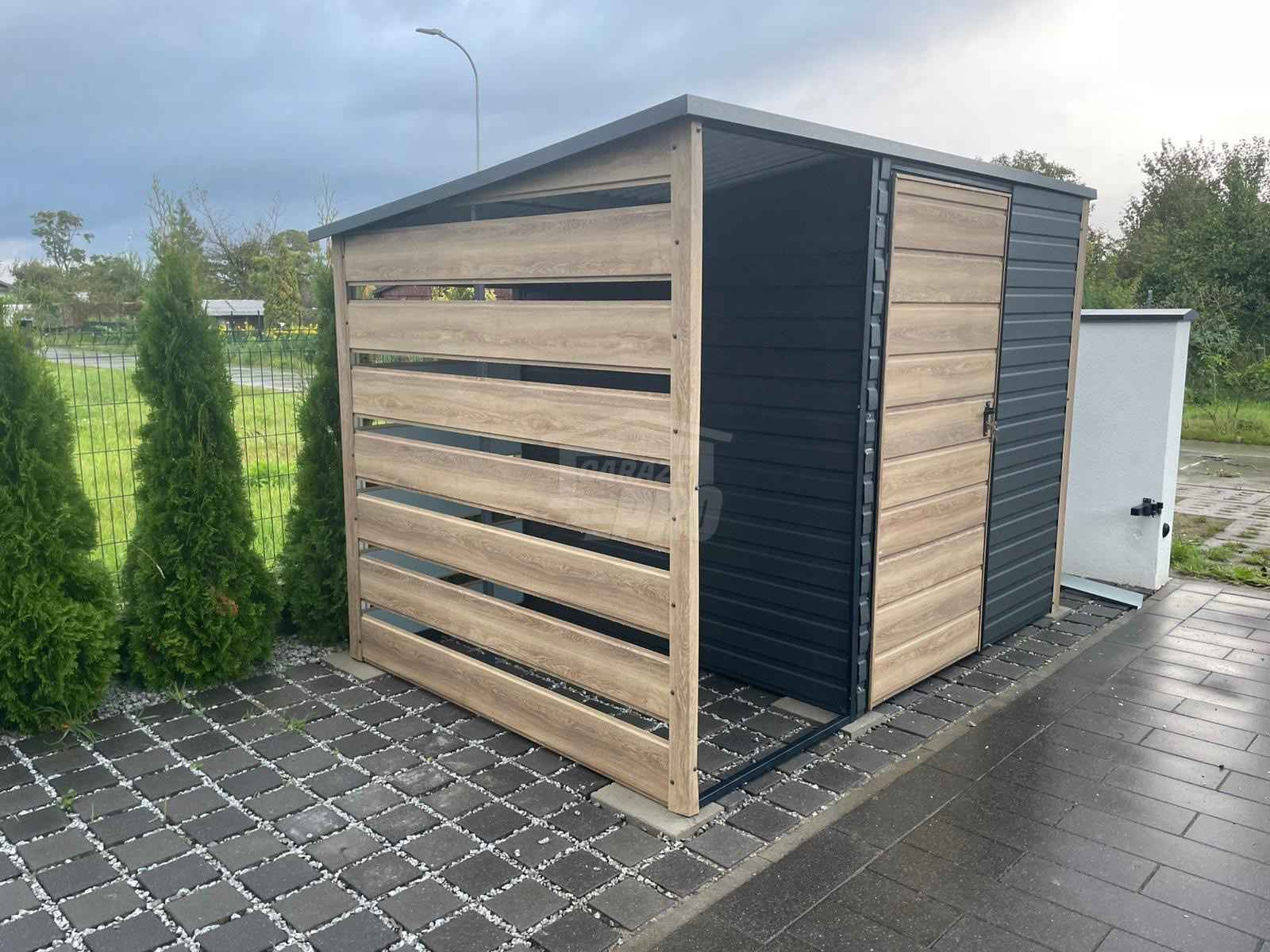 Schowek domek ogrodowy 2x2m wiata 1m drzwi okno   dach GP690 Nowogardek - zdjęcie 3