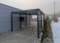 Carport PREMIUM - Wiata samochodowa 4x5  dodatkowa zabudowa CP130 Świnoujście - zdjęcie 2