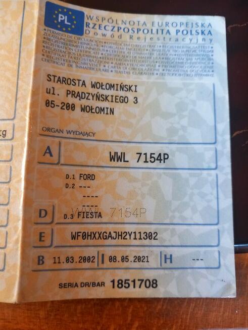 Syndyk sprzeda - Ford Fiesta Warszawa - zdjęcie 5