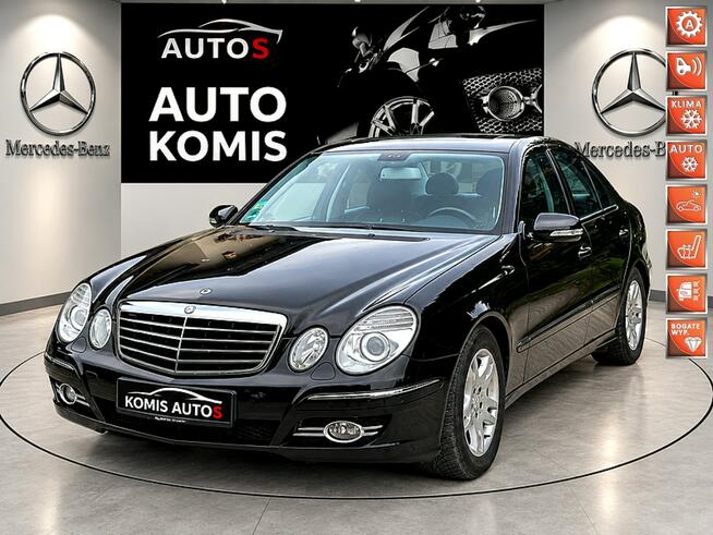 Mercedes E200 Kompresor 184KM Avantgarde Lift Automat Sedan Opłacony Wrocław - zdjęcie 1