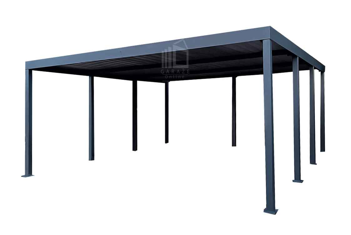 CarPort PREMIUM - wiata samochodowa 6x6 - antracyt  ID1154 Wieliczka - zdjęcie 1