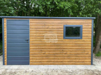 Schowek - Domek Ogrodowy 3x2 drzwi okno drewnopodobny dach  GP565 Czersk - zdjęcie 4