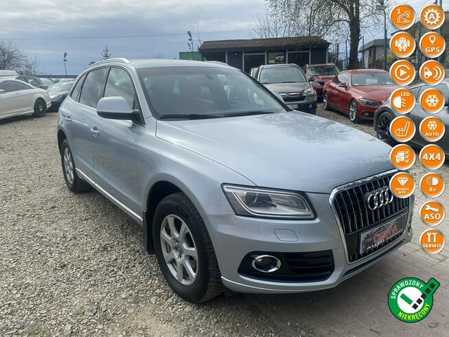 Audi Q5 2.0tdi 170KM quattro ledy skóry bi xenon el.klapa serwis gwa Gdańsk - zdjęcie 1