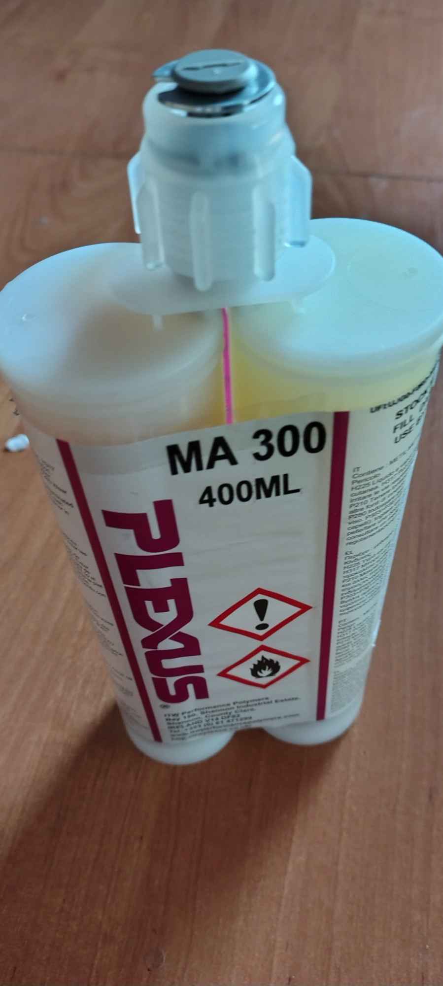 PLEXUS MA300 400 ml – klej konstrukcyjny 2K – NOWY – ważny do 02.2027 Sosnowiec - zdjęcie 2