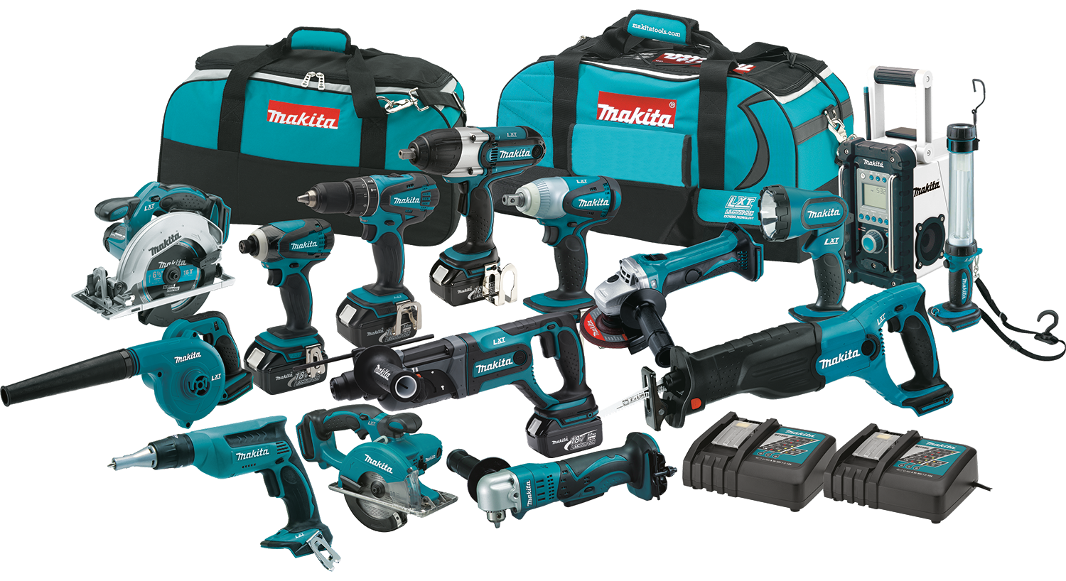 Makita power tools LXT1500 18-Volt LXT Lithium-Ion Cordless 15-Piece Bemowo - zdjęcie 1