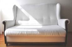 Sofa 2 os. z funkcją rozkładania i puf RADPOL Płock - zdjęcie 5