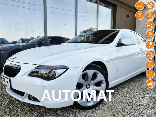 BMW 650i 367km panorama BI-XENON kamera NAV skóra AUTOMAT 2007 Tychy - zdjęcie 1