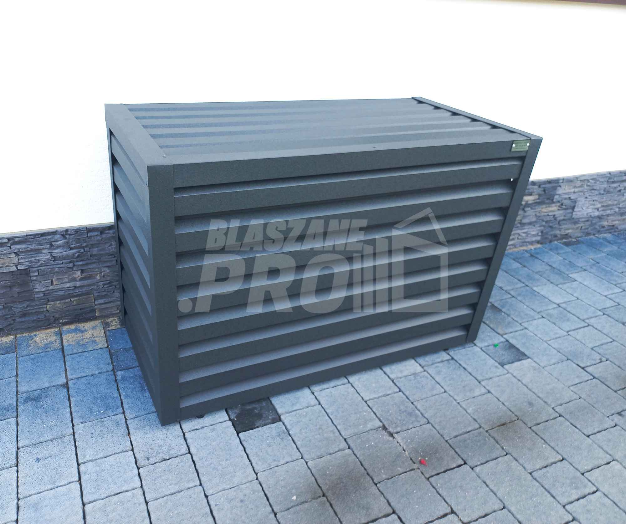 Osłona klimatyzatora - pompy ciepła 100x40x90 cm antracyt GP307 Radom - zdjęcie 8