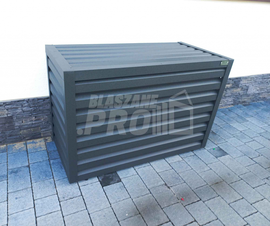 Osłona klimatyzatora - pompy ciepła 100x40x90 cm antracyt GP307 Radom - zdjęcie 8