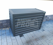 Osłona klimatyzatora - pompy ciepła 100x40x90 cm antracyt GP307 Radom - zdjęcie 8
