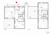 Mieszkanie Atrialne 81,74m2+ogr.16,41m2+ taras20,68m2+mp/ Jagodno Wrocław - zdjęcie 2