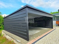 Carport - wiata samochodowa 5x6 m dodatkowa zabudowa dach rynna GP759 Opole - zdjęcie 4