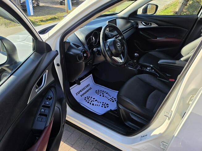 Mazda cx3 1,5 diesel  biała perła z niskim przebiegiem 129 tyś km !!! Cielcza - zdjęcie 12