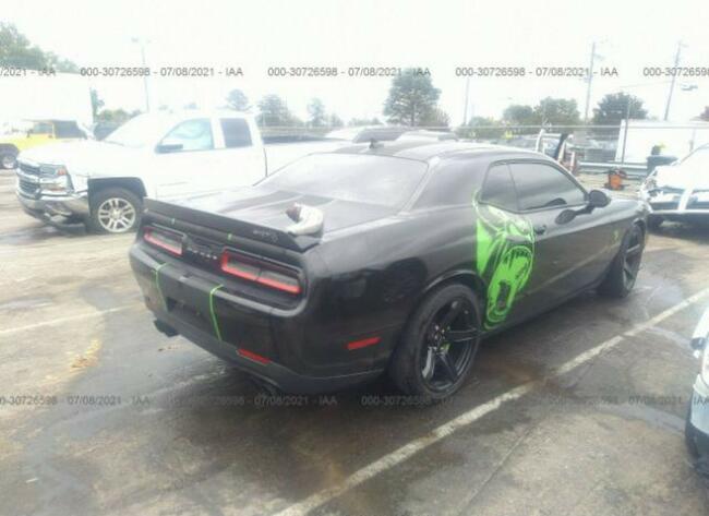 Dodge Challenger 2019, 6.2L, SRT Hellcat, po kradzieży Warszawa - zdjęcie 4