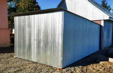 Garaż blaszany 3x5m II gat. blaszak na budowę wolnostojący brama GB123 Mysłowice - zdjęcie 2