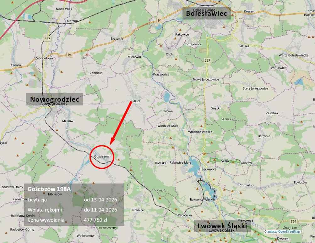 Licytacja komornicza, do odświeżenia Gościszów - zdjęcie 5