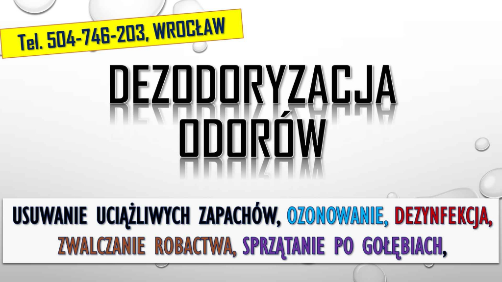 Usuwanie odorów. Cena, t504-746-203, Wrocław, dezodoryzacja mieszkania Psie Pole - zdjęcie 2