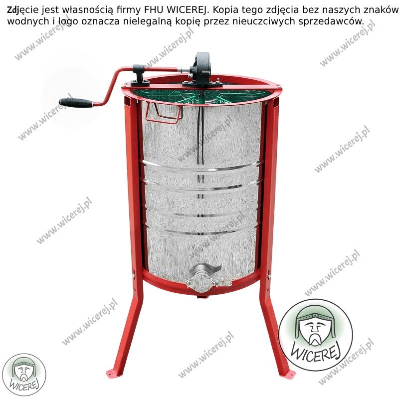 Miodarka 3 ramkowa uniwersalna PROMOCJA ręczna wzmocniona Jaśliska - zdjęcie 9