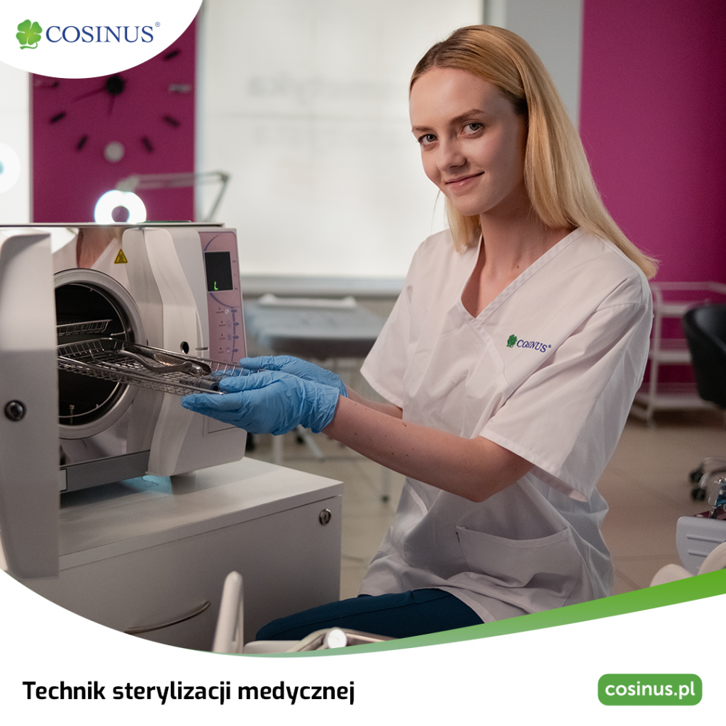 Technik sterylizacji medycznej bezpłatnie w szkole Cosinus Suwałki Suwałki - zdjęcie 1