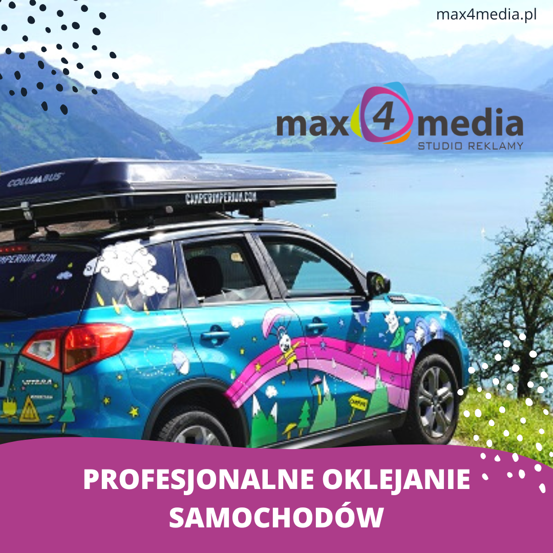 Oklejanie pojazdów - Twoja mobilna reklama z Max4Media Bielany - zdjęcie 3