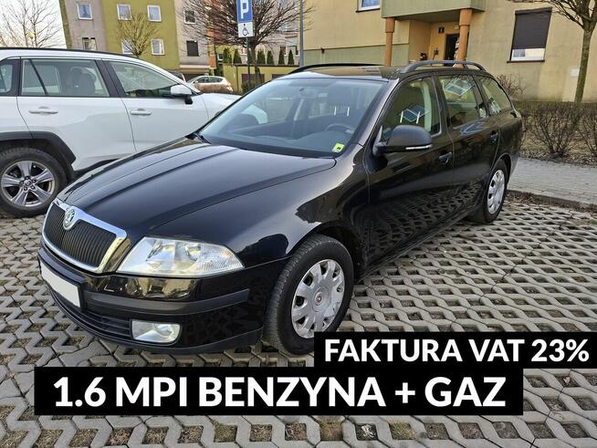 Ładna Skoda Octavia II 1.6+GAZ*klima*SALON PL*FV23% Łódź - zdjęcie 1