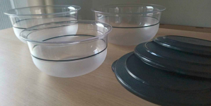 TUPPERWARE PERŁA STOŁOWA MISKI 3szt - NOWE Śródmieście - zdjęcie 5