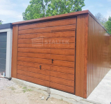 Garaż blaszany 3x5m - 2x Brama - drzwi  dach ST120 Leszno - zdjęcie 2