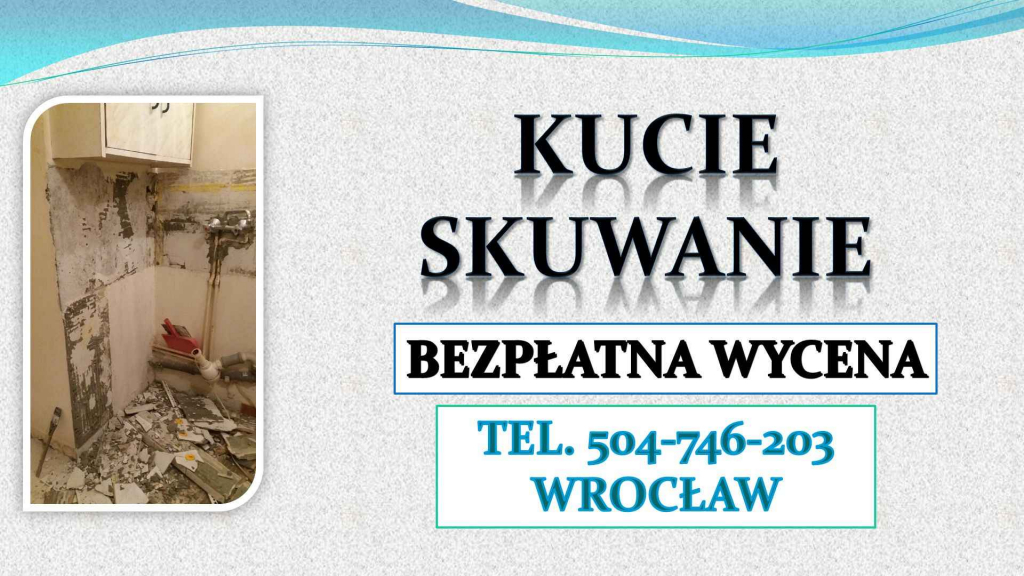 Remont Wrocław, t504746203 Kucie kafli, demontaż, skuwanie, łazienki, Psie Pole - zdjęcie 3