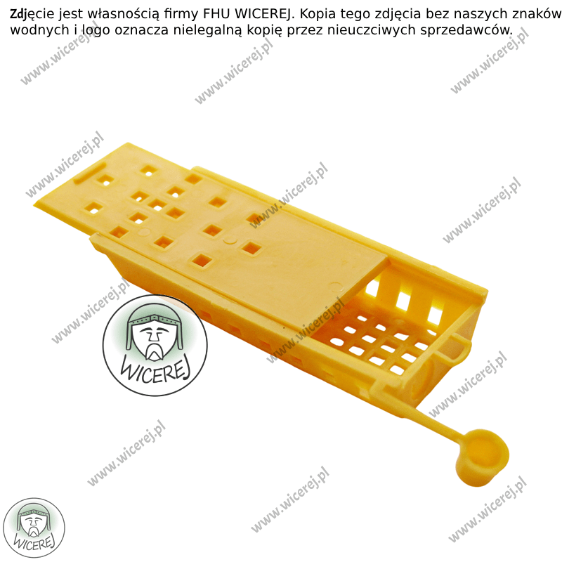 Klateczka na matkę pszczelą transportowa z korkiem Jaśliska - zdjęcie 7