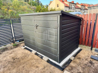 Box rowerowy – schowek Moto-Box 2×1,3m – antracyt  ID1114 Dąbrowa Górnicza - zdjęcie 3