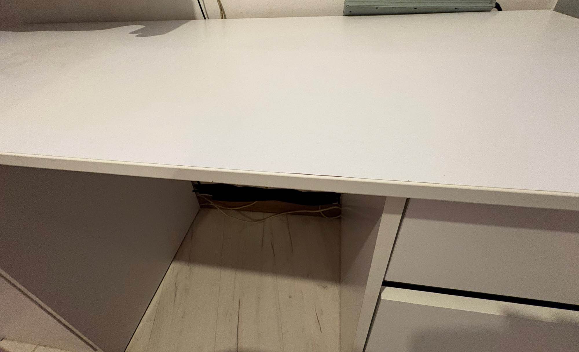 Używane biurko białe Będzin - zdjęcie 3