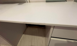 Używane biurko białe Będzin - zdjęcie 3