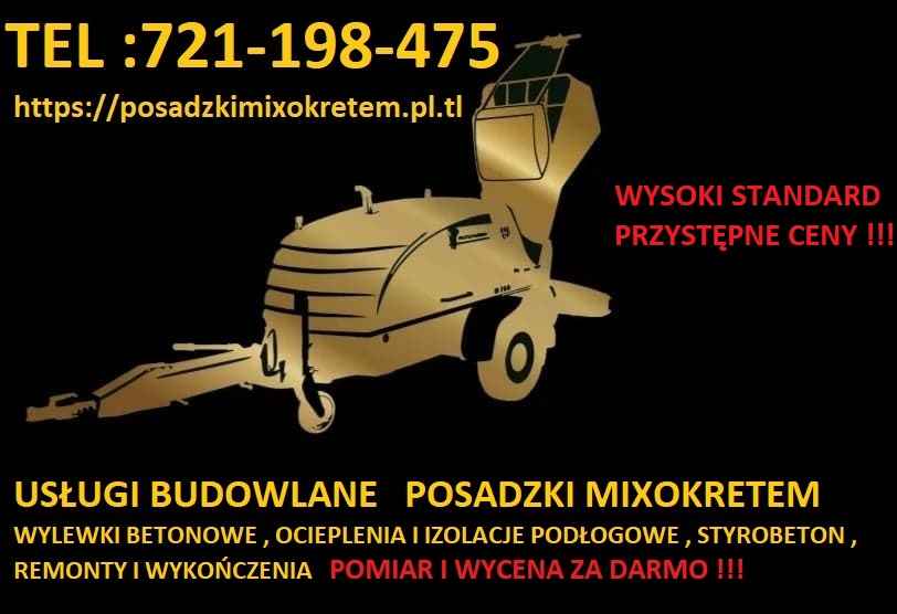 Wylewki betonowe , Jastrych , Posadzki Mixokretem , Tarasy , balkony Łomianki - zdjęcie 10