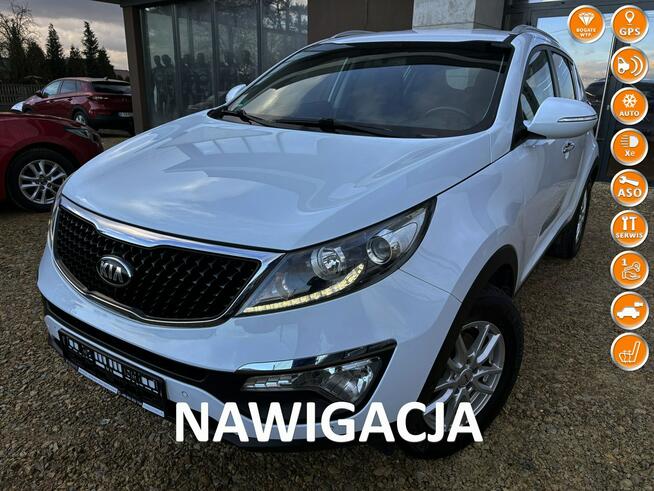 Kia Sportage 1.6 GDI 135km KAMERA hak NAVI asystent SERWIS 2015 Tychy - zdjęcie 1
