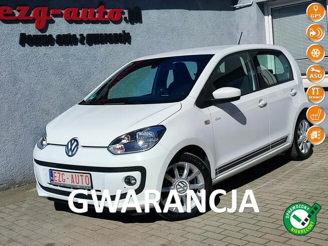 Volkswagen Up! Club 75KM nawigacja serwis Gwarancja Zgierz - zdjęcie 1