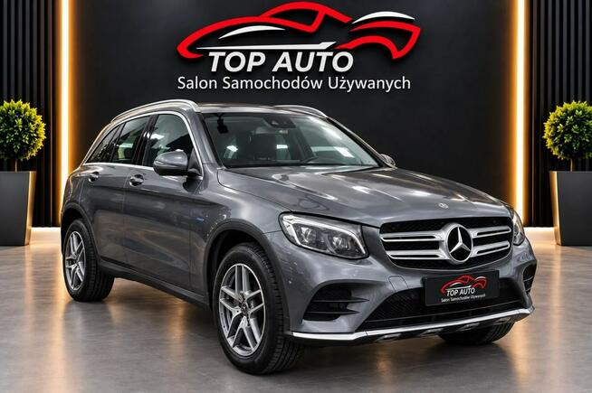 Mercedes-Benz GLC 350e 4-MATIC AMG PLUG IN 9G Panorama Hak BLIS Warszawa - zdjęcie 6