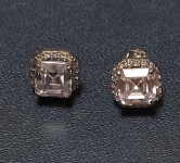 Kolczyki srebrne z cyrkonią Stare Miasto - zdjęcie 5