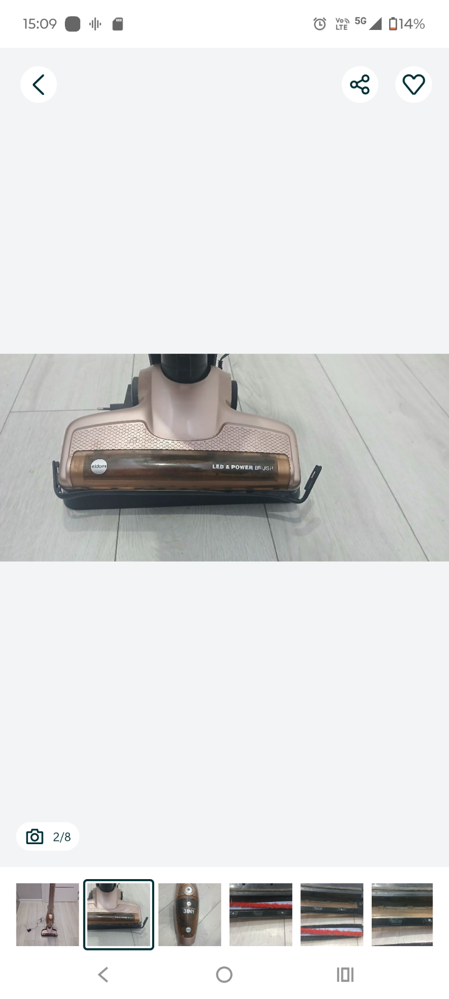 Odkurzacz ELDOM OB 100 3w1 bezprzewodowy Nowe Miasto - zdjęcie 1