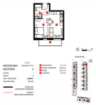 REZERWACJA/Piękne mieszkanie 2 pokojowe z balkonem/Krzyki, Klecina Wrocław - zdjęcie 12